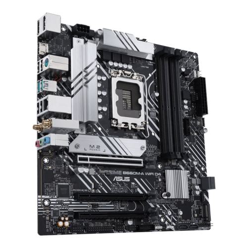 Материнская плата ASUS PRIME B660M-A WIFI D4, LGA1700 4xDDR4 4xSATA3 2xM.2 RAID 2xHDMI DP mATX