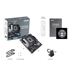 Материнская плата ASUS PRIME H610M-A WIFI D4, LGA1700 2xDDR4 4xSATA3 2xM.2 D-Sub HDMI DP mATX