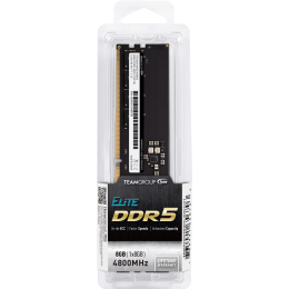 Оперативная память  8GB 4800MHz DDR5 Team Group ELITE PC5-38400 CL40 TED58G4800C4001
