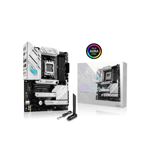 Материнская плата ASUS ROG STRIX B650-A GAMING WIFI AM5 4xDDR5 4xSATA3 Raid 3xM.2 HDMI DP ATX