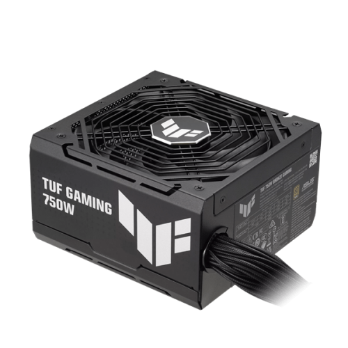 Блок питания ASUS 750W, TUF Gaming 750W Bronze, Non Modular, ATX, 80+ BRONZE, КПД 89%, Fan 135mm, Черный, TUF-GAMING-750B