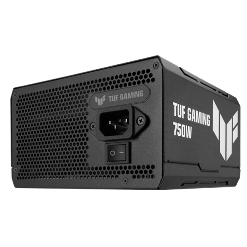 Блок питания ASUS 750W, TUF Gaming 750W Bronze, Non Modular, ATX, 80+ BRONZE, КПД 89%, Fan 135mm, Черный, TUF-GAMING-750B