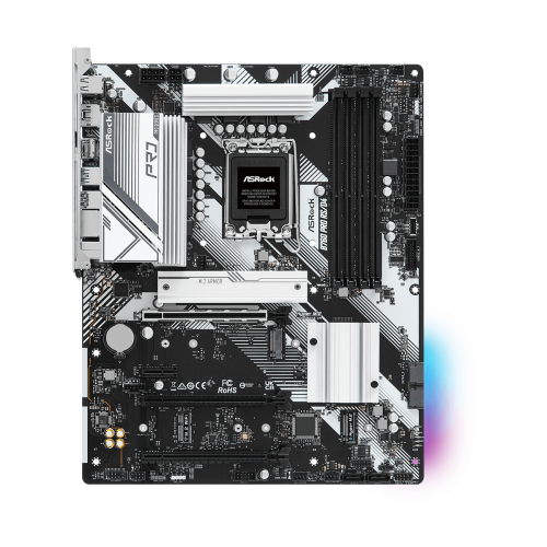 Материнская плата ASRock B760 PRO RS/D4 LGA1700 4xDDR4 4xSATA RAID 2xM.2 HDMI DP ATX