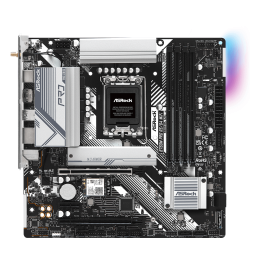 Материнская плата ASRock B760M PRO RS/D4 WIFI LGA1700 4xDDR4 4xSATA RAID 2xM.2 HDMI DP mATX