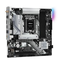 Материнская плата ASRock B760M PRO RS/D4 WIFI LGA1700 4xDDR4 4xSATA RAID 2xM.2 HDMI DP mATX