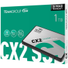 Твердотельный накопитель 1000GB SSD TeamGroup CX2 2.5” SATA3 R540Mb/s, W490MB/s T253X6001T0C101