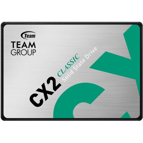 Твердотельный накопитель 256GB SSD TeamGroup CX2 2.5” SATA3 R520Mb/s, W430MB/s T253X6256G0C101