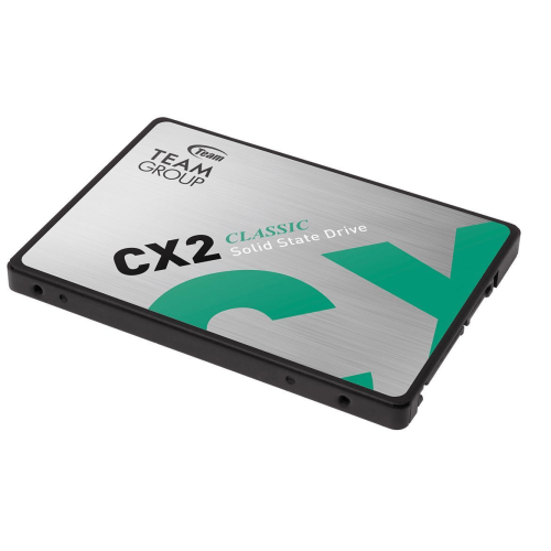 Твердотельный накопитель 256GB SSD TeamGroup CX2 2.5” SATA3 R520Mb/s, W430MB/s T253X6256G0C101
