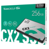 Твердотельный накопитель 256GB SSD TeamGroup CX2 2.5” SATA3 R520Mb/s, W430MB/s T253X6256G0C101