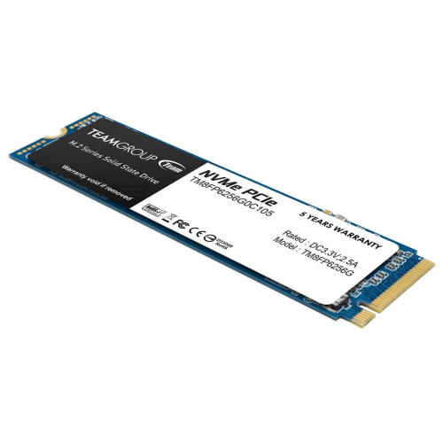 Твердотельный накопитель 256GB SSD TeamGroup MP33 M.2 NVMe R1600Mb/s W1300MB/s TM8FP6256G0C101