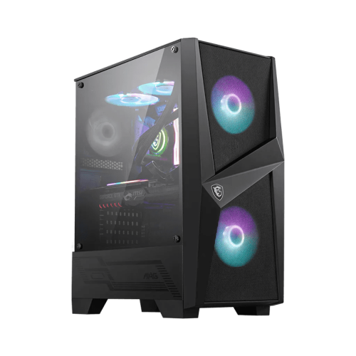 Компьютерный корпус MSI MAG FORGE 100R ATX/mATX/Mini-ITX 2x3.5", 3x2.5", 2xUSB 3.2 Gen1, Audio, Mic, Mid-Tower