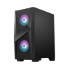 Компьютерный корпус MSI MAG FORGE 100R ATX/mATX/Mini-ITX 2x3.5", 3x2.5", 2xUSB 3.2 Gen1, Audio, Mic, Mid-Tower