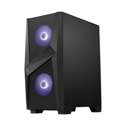 Компьютерный корпус MSI MAG FORGE 100M ATX/mATX/Mini-ITX 2x3.5", 3x2.5", 2xUSB 3.2 Gen1, Audio, Mic, Mid-Tower