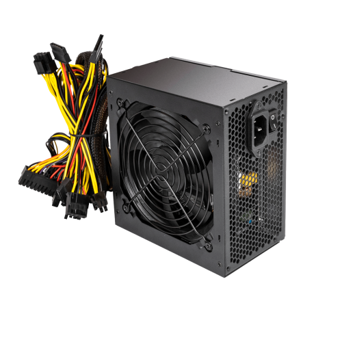 Блок питания PCCooler HW700-NP, 700W, Non Modular, 80+, КПД ≥80%, Fan 120mm, Черный, HW700-NP