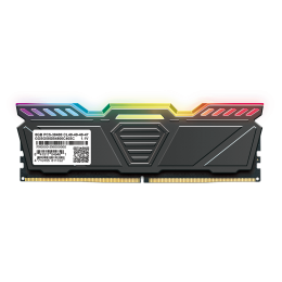 Оперативная память с RGB подсветкой 32GB Kit (2x16GB) GEIL POLARIS RGB 5600Mhz DDR5 UDIMM PC5-44800 38-44-44-84 1.25V GOSG532GB5600C38ADC Titanium Gray