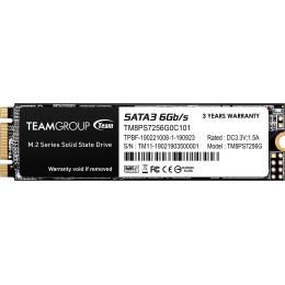 Твердотельный накопитель  256GB SSD TeamGroup MS30 M.2 SATA 2280 R500Mb/s W400MB/s TM8PS7256G0C101