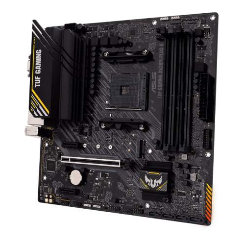 Материнская плата ASUS TUF GAMING A520M-PLUS II AM4 4xDDR4 4xSATA3 RAID M.2 DSub DVI HDMI mATX