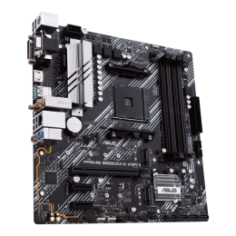 Материнская плата ASUS PRIME B550M-A WIFI II AM4 4xDDR4 4xSATA3 RAID 2xM.2 VGA HDMI DVI mATX