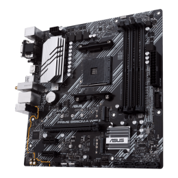 Материнская плата ASUS PRIME B550M-A WIFI II AM4 4xDDR4 4xSATA3 RAID 2xM.2 VGA HDMI DVI mATX