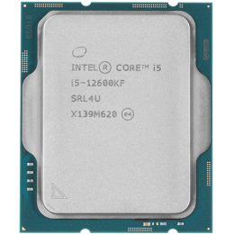 Процессор Intel Core i5-12600KF Base 2,8GHz(EC), Performance 3,7GHz(PC), Turbo 3,6GHz, Max Turbo 4,9GHz, Cache 20Mb, 10/16 Adler Lake, Base TDP 125W, Turbo TDP 150W, FCLGA1700 w/o cooler, OEM, CM8071504555228