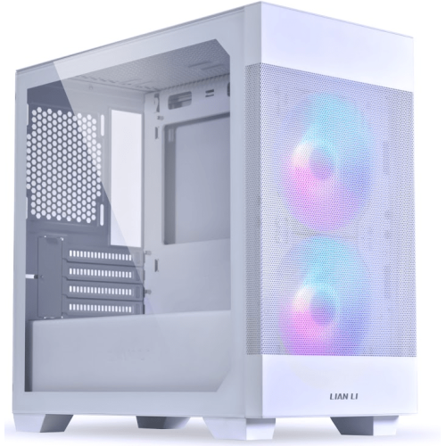 Корпус Lian Li Lancool 205M Mesh m-ATX/mITX Micro 2x40mm ARGB PWM fan G99.OE744MS.10 Snow