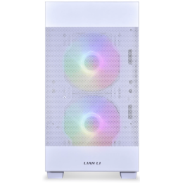 Корпус Lian Li Lancool 205M Mesh m-ATX/mITX Micro 2x40mm ARGB PWM fan G99.OE744MS.10 Snow