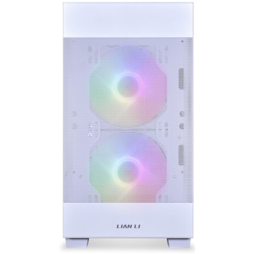 Корпус Lian Li Lancool 205M Mesh m-ATX/mITX Micro 2x40mm ARGB PWM fan G99.OE744MS.10 Snow