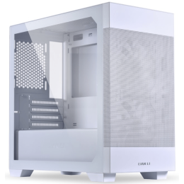 Корпус Lian Li Lancool 205M Mesh m-ATX/mITX Micro 2x40mm ARGB PWM fan G99.OE744MS.10 Snow