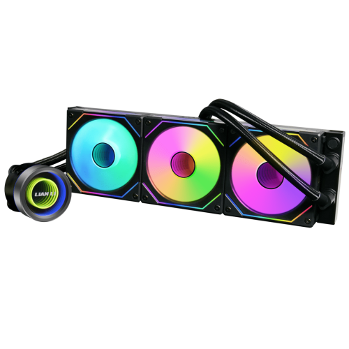 Водяное охлаждение для CPU Lian Li GA II Trinity 360 SL-INF, ARGB 3x120см Black G89.GA2T36INB.00