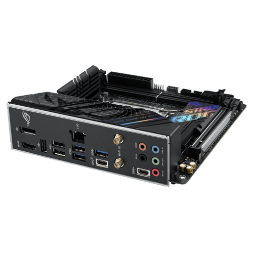 Материнская плата ASUS ROG STRIX B760-I GAMING WIFI LGA1700 2xDDR5 4xSATA3 2xM.2 RAID HDMI DP m-ATX