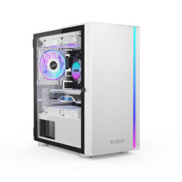 Корпус PCCooler LM300 ARGB WH  mATX/ITX 2x3.5