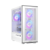 Корпус PCCooler ME200W MESH WH EATX/ATX/mATX/ITX 2x3.5", 4x2.5", USB3.0, 2xUSB2.0 3xFAN ARGB included (3x спереди ) White