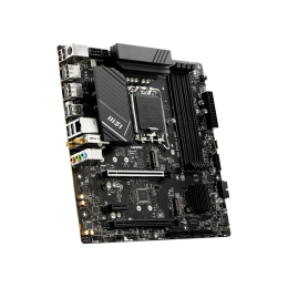 Материнская плата MSI PRO B760M-A WIFI LGA1700 4xDDR5 4xSATA3 RAID 2xM.2 2xHDMI 2xDP mATX