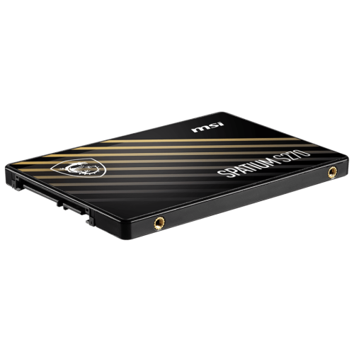 Твердотельный накопитель 960Gb SSD MSI SPATIUM S270 SATA III 2.5" R500Mb/s W450MB/s SPATIUM S270