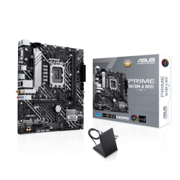 Материнская плата ASUS PRIME H610M-A WIFI, LGA1700 2xDDR5 4xSATA3 2xM.2 D-Sub HDMI DP mATX