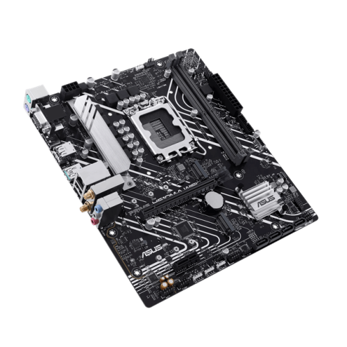 Материнская плата ASUS PRIME H610M-A WIFI, LGA1700 2xDDR5 4xSATA3 2xM.2 D-Sub HDMI DP mATX