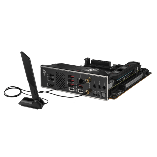 Материнская плата ASUS ROG STRIX B650E-I GAMING WIFI AM5 2xDDR5 2xSATA3 Raid 2xM.2 HDMI USB3.2 M-ITX
