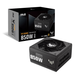 Блок питания ASUS  850W, TUF Gaming 850W Gold, Full Modular, ATX, 80+ GOLD, КПД 92%, Fan 135mm, Черный, TUF-GAMING-850G