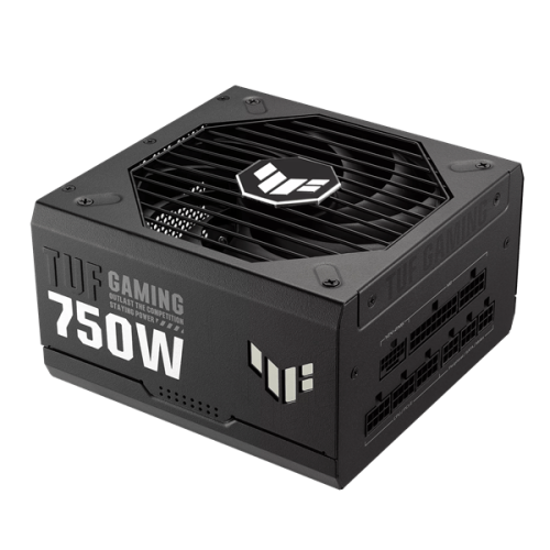 Блок питания ASUS 750W, TUF Gaming 750W Gold, Full Modular, ATX, 80+ GOLD, КПД 92%, Fan 135mm, Черный, TUF-GAMING-750G