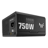 Блок питания ASUS 750W, TUF Gaming 750W Gold, Full Modular, ATX, 80+ GOLD, КПД 92%, Fan 135mm, Черный, TUF-GAMING-750G