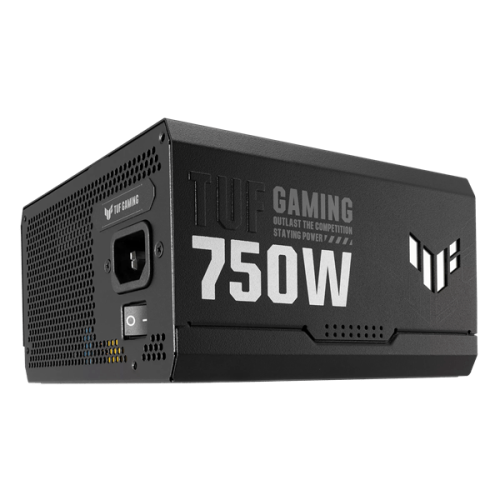 Блок питания ASUS 750W, TUF Gaming 750W Gold, Full Modular, ATX, 80+ GOLD, КПД 92%, Fan 135mm, Черный, TUF-GAMING-750G