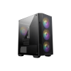 Компьютерный корпус MSI MAG FORGE M100A mATX/Mini-ITX 1x3.5", 2x2.5", 1xUSB 3.2 Gen1, Audio, Mic, Предустановлены 4xRGB FAN, Micro ATX,