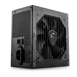 Блок питания MSI  650W, MAG A650BN, Non Modular, ATX, 80+ BRONZE, КПД >85%, Fan 120mm, Черный