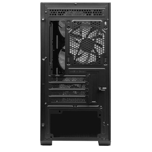 Компьютерный корпус MSI MAG FORGE M100R mATX/Mini-ITX, 2x 2.5", 1x2.5"/3.5", 1x 3.5", 2xUSB 2.0, 1xUSB 3.2 Gen1, Audio, Mic, Предустановленые ARGB вентиляторы Спереди 3xARGB Fan, Сзади 1xARGB MicroATX