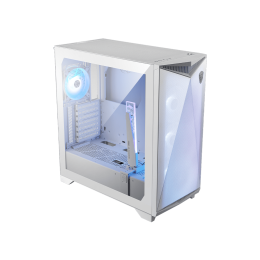 Компьютерный корпус MSI MPG GUNGNIR 300R AIRFLOW E-ATX/ATX/mATX/Mini-ITX, 3xUSB 3.2, 4xFAN ARGB предустановленные c завода (3x120мм спереди и 1x120мм сзади), Белый