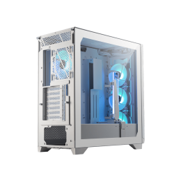 Компьютерный корпус MSI MPG GUNGNIR 300R AIRFLOW E-ATX/ATX/mATX/Mini-ITX, 3xUSB 3.2, 4xFAN ARGB предустановленные c завода (3x120мм спереди и 1x120мм сзади), Белый