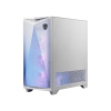 Компьютерный корпус MSI MPG GUNGNIR 300R AIRFLOW E-ATX/ATX/mATX/Mini-ITX, 3xUSB 3.2, 4xFAN ARGB предустановленные c завода (3x120мм спереди и 1x120мм сзади), Белый