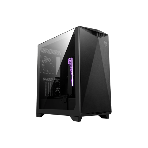 Компьютерный корпус MSI MPG GUNGNIR 300P AIRFLOW E-ATX/ATX/mATX/Mini-ITX, 3xUSB 3.2, имеются предустановленные вентиляторы 3 x PWM BLACK Fan спереди и 1 x PWM BLACK Fan сзади, Vertical GPU bracket: 2 x 60 PWM BLACK Fan