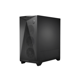 Компьютерный корпус MSI MPG GUNGNIR 300P AIRFLOW E-ATX/ATX/mATX/Mini-ITX, 3xUSB 3.2,  имеются предустановленные вентиляторы 3 x PWM BLACK Fan спереди и 1 x PWM BLACK Fan сзади, Vertical GPU bracket: 2 x 60 PWM BLACK Fan