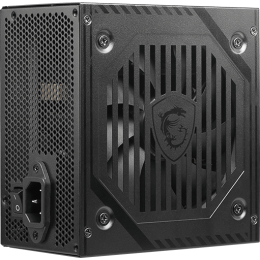 Блок питания MSI  600W, MAG A600DN, Non Modular, ATX, 80+, КПД >80%, Fan 120mm, Черный